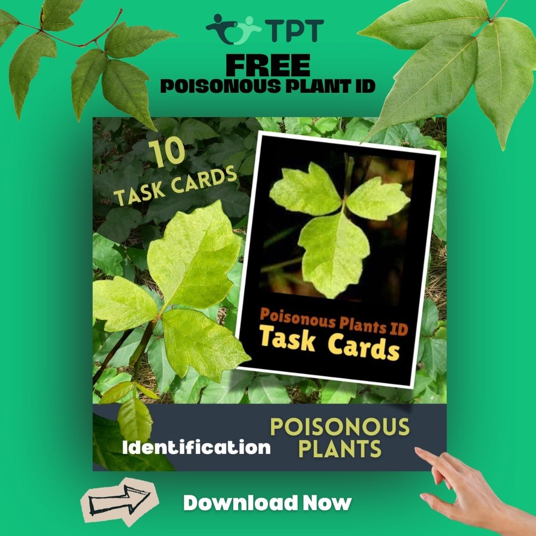 Poisonous Plant ID Task Cards