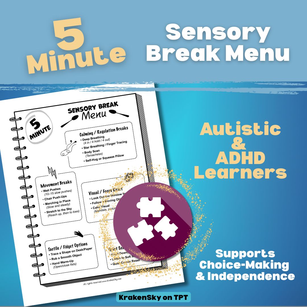 New Neurodivergent Support Tools Now Available on TPT