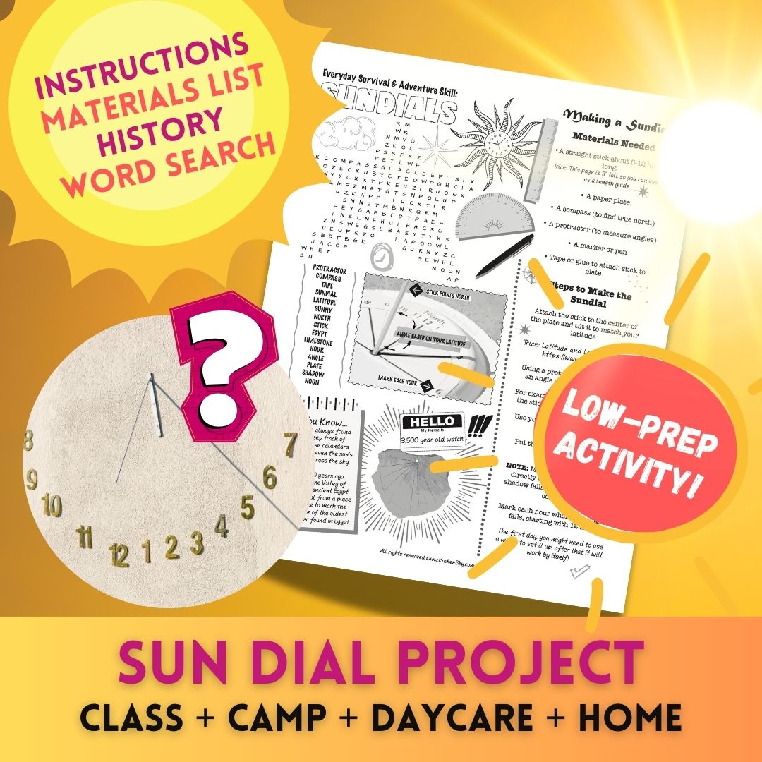 Why Making a Sundial Is a Fun Project for All Ages
