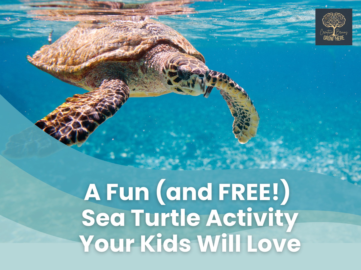 A Fun (and FREE!) Sea Turtle Activity Your Kids Will Love