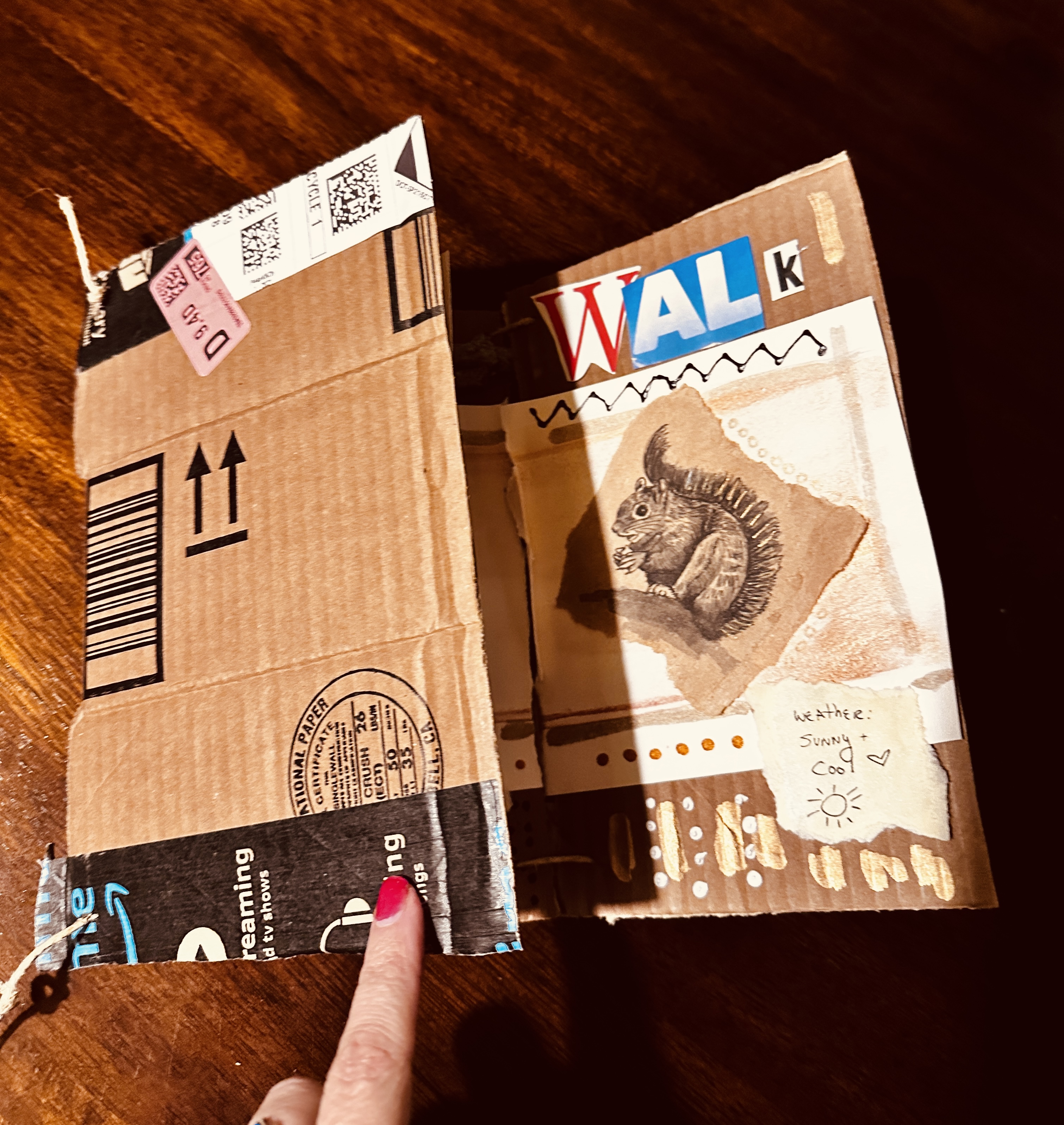 STEM + Art Challenge: Nature-Inspired Mixed Media Journal