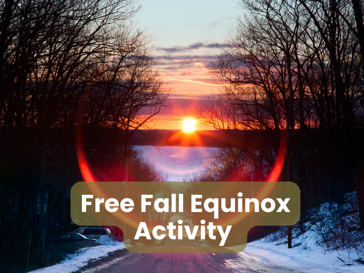 Free Fall Equinox Activity for Kids: Fun Facts, Word Search & Maze